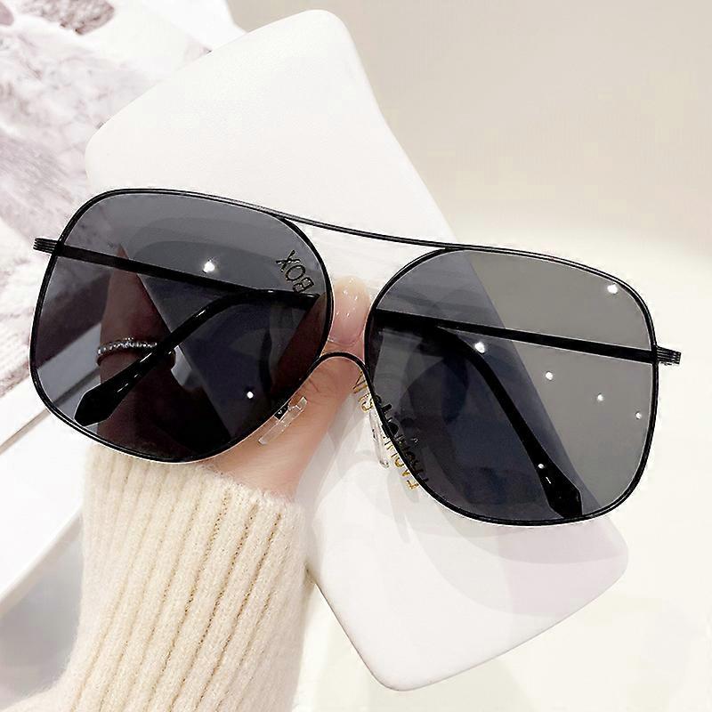 חדש אופנת מבוגרים משקפי שמש מסגרת גדולה וינטאג 'מותג היוקרה למבוגרים משקפי שמש משקפיים מרובעים גדולים UV400 Gafas דה סול