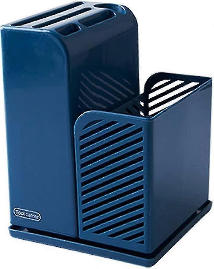 Multifunctional Storage Rack For Chopsticks / X / Kitchen Cutlery Blue