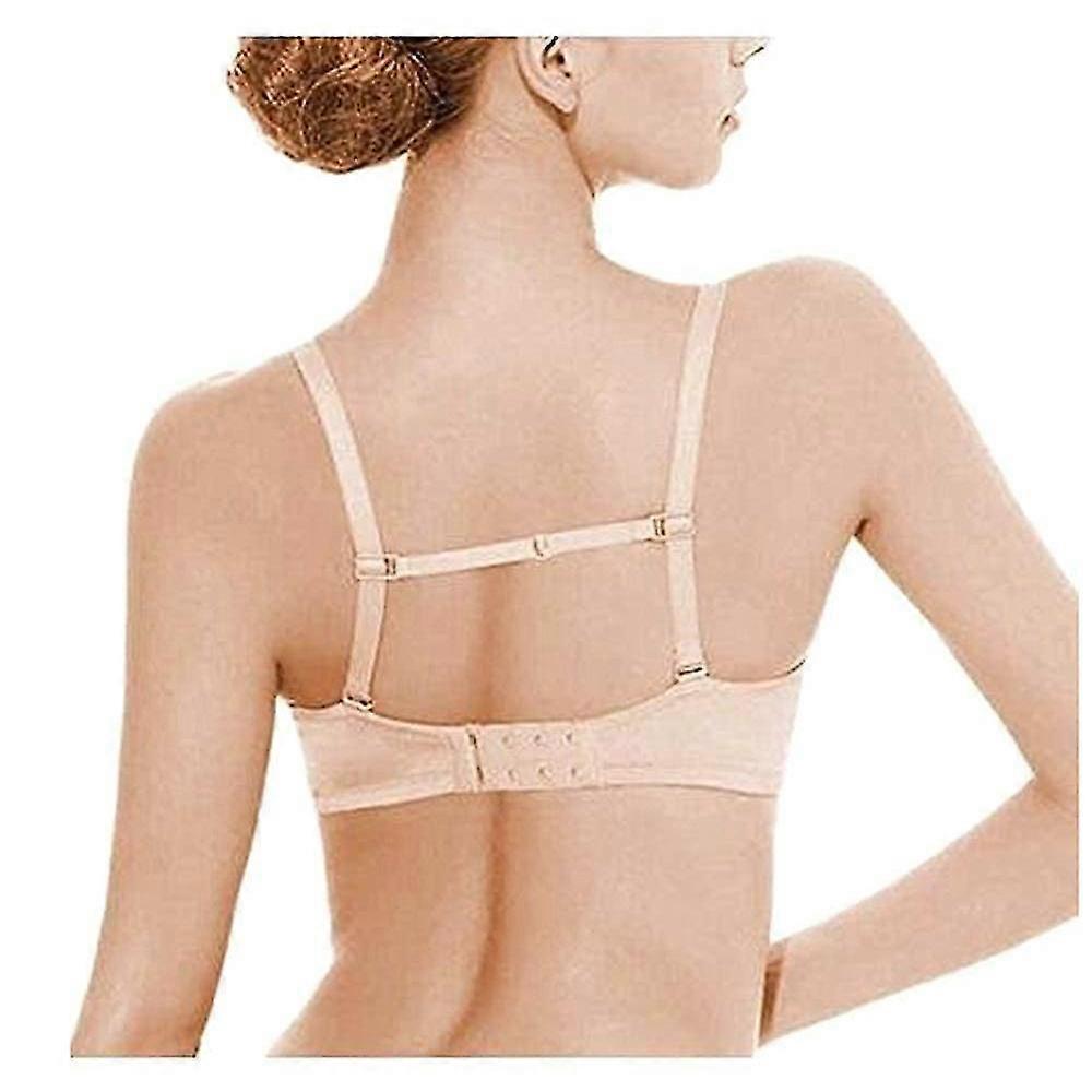 12 Pack Non Slip Elastic Bra Strap Clips Holder Adjustable QRN
