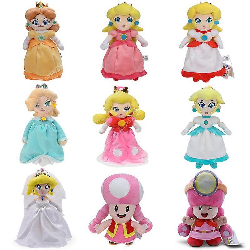 Laruokivi Princess Pauline Plush Toy – 12'' Soft Stuffed Doll, Peach Red, Perfect Gift For Kids & Collectors