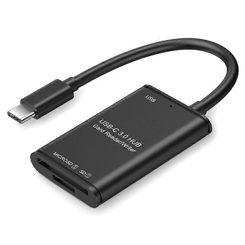 USB 3.1 Portable Card Reader Type-C to Micro SD Advanced Design OTG Adapter