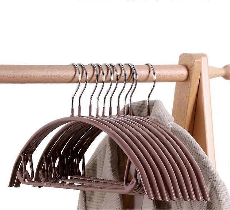 Semicircular Design Non-Slip Plastic Diving Bars, 10 Pieces, With Hooks, Non-Slip, Sun-Proof, Moisture-Proof, Household 22 * 41 Cm