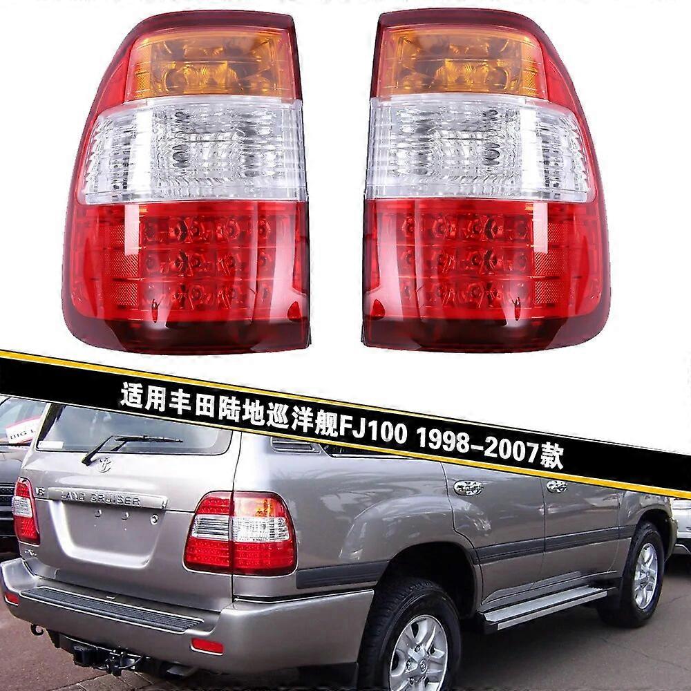LED Taillight For Toyota Land Cruiser FJ100 1998 1999 2000 2001 2002 2003-2007 Car LED Rear Running light LED Taillight Assembly