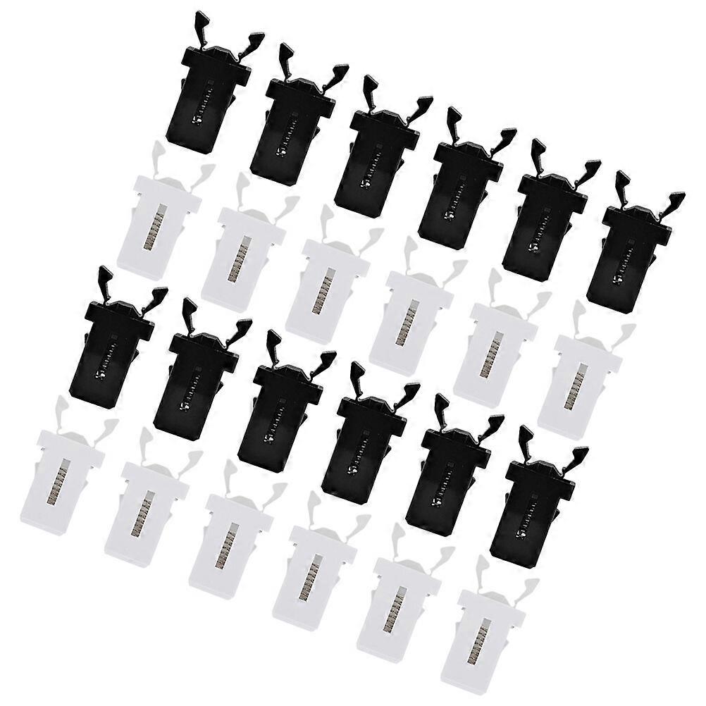 24pcs Lock Button for Trash Can Air Conditioning Set-top Box Self-locking