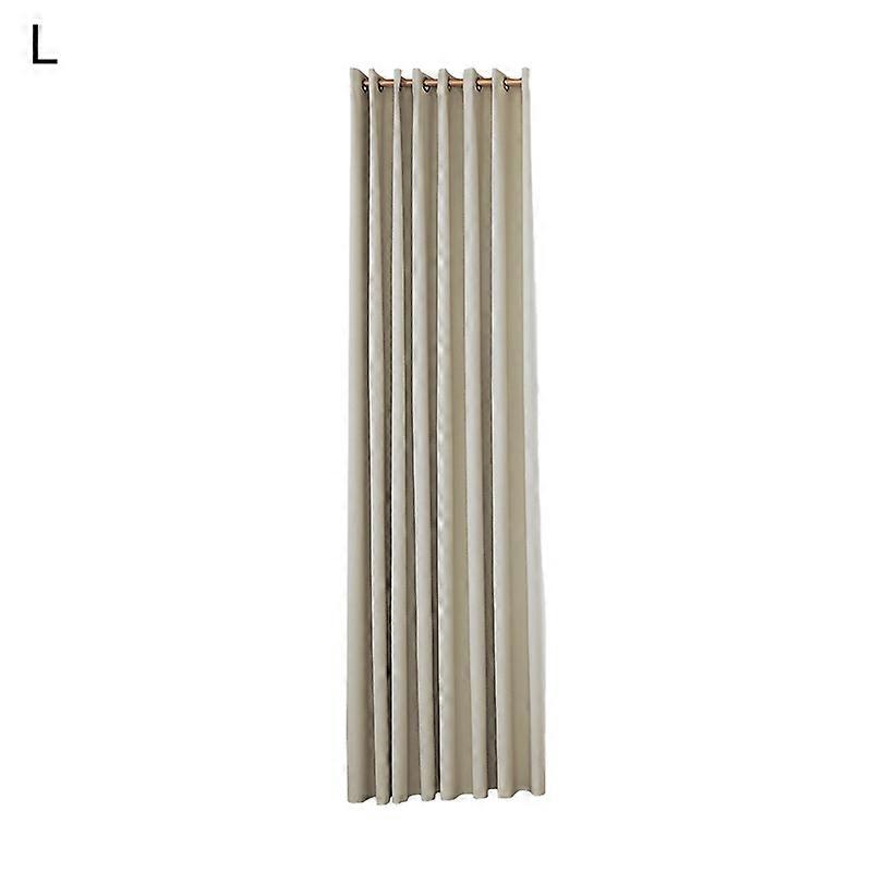 Blackout Curtain Durable Multifunction Minimalism Grommet Thermal Insulated Curtain for Bedroom