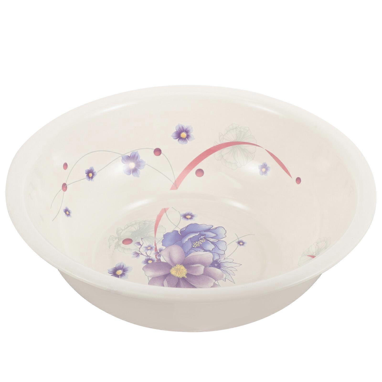 Retro Enamel Basin Food Bowl Enamel Mixing Bowl Vintage Enamelware for Kitchen