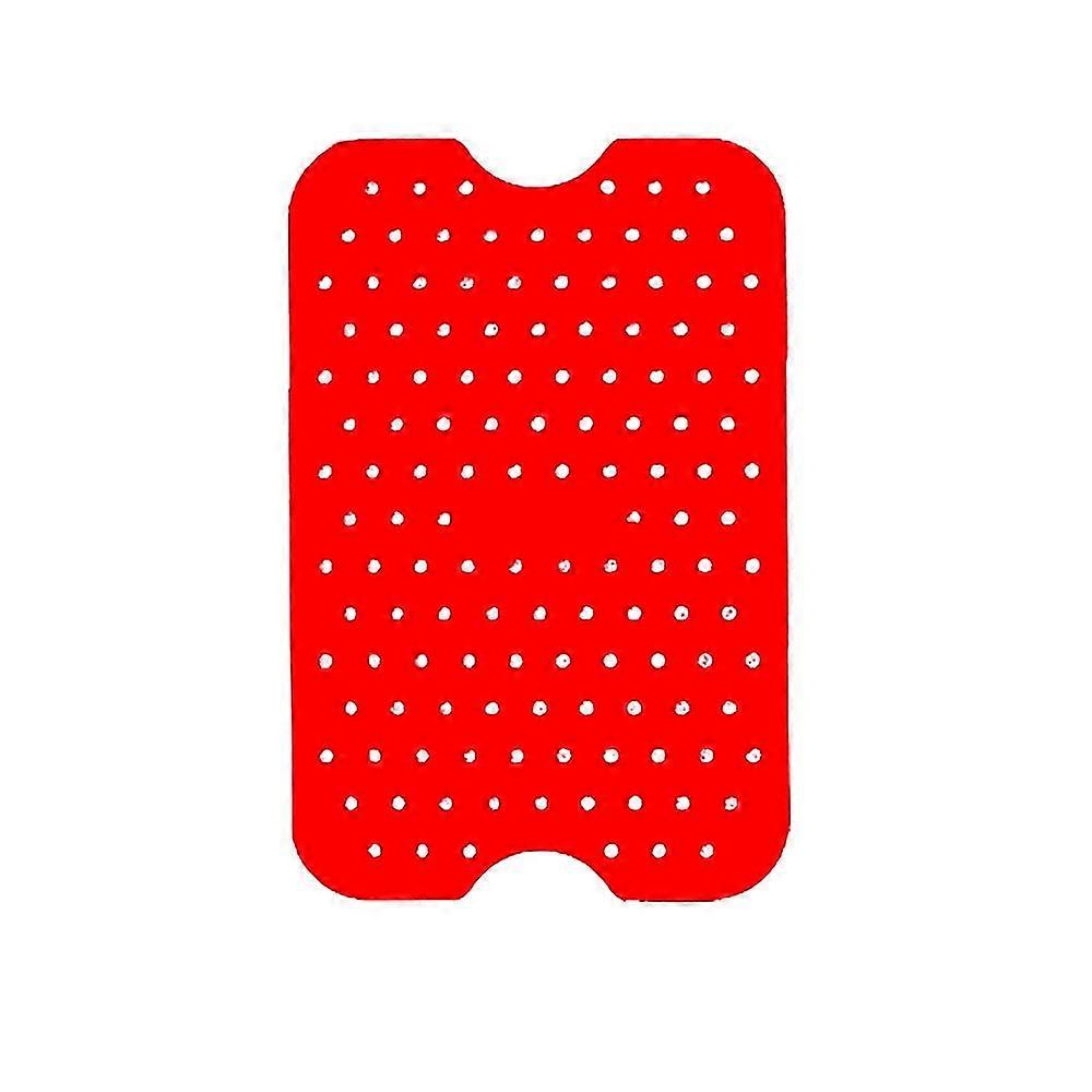 Square Silicone Mat Reusable Memory Pad Dual Air Fryers For Ninja Dz201 Dz401 Nonstick Oven Utensils Kitchen Accessories Pizza