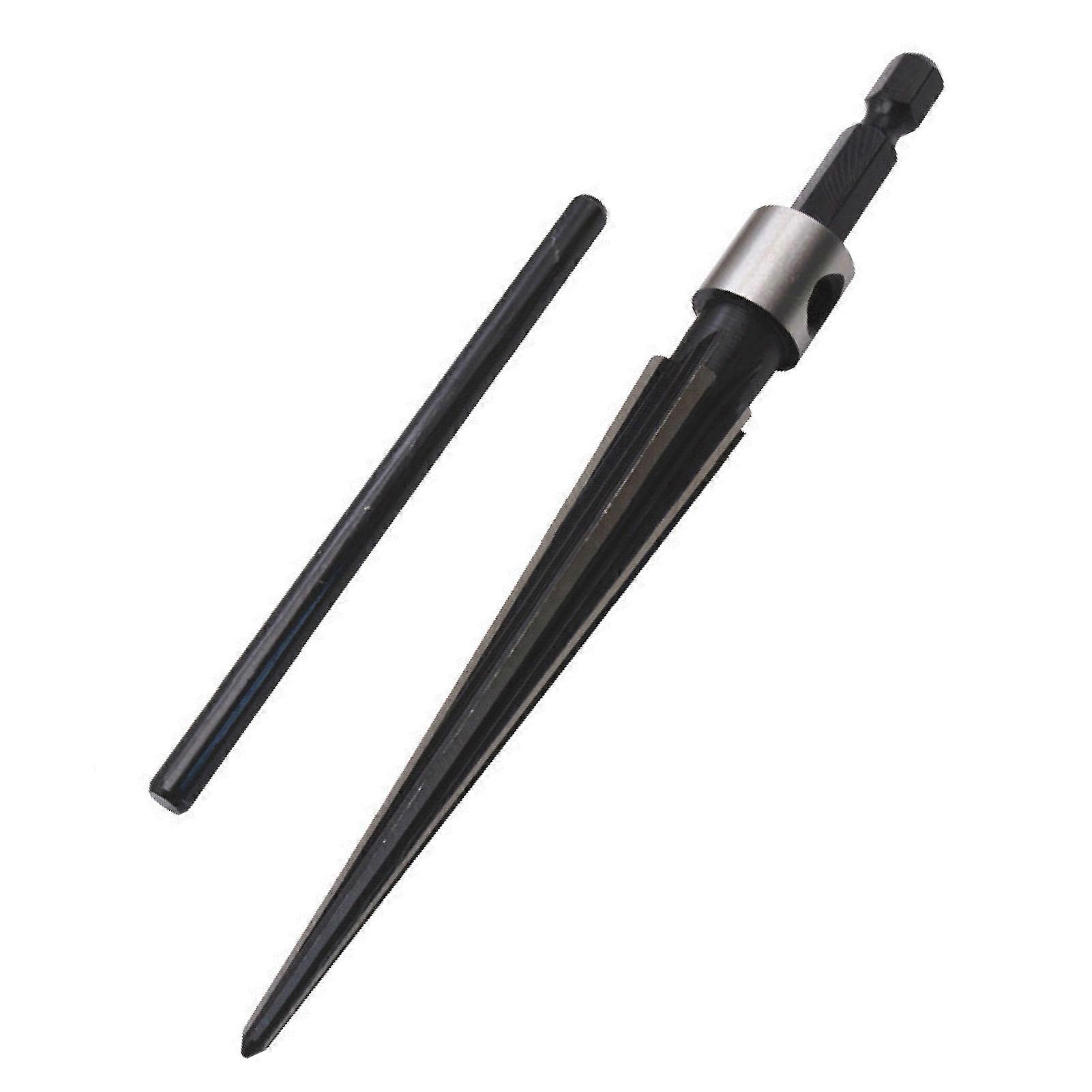 3-13mm Hex Shank Taper Reamer Handheld Woodworking Fluted Chamfer Cutting Tool JIKAIX