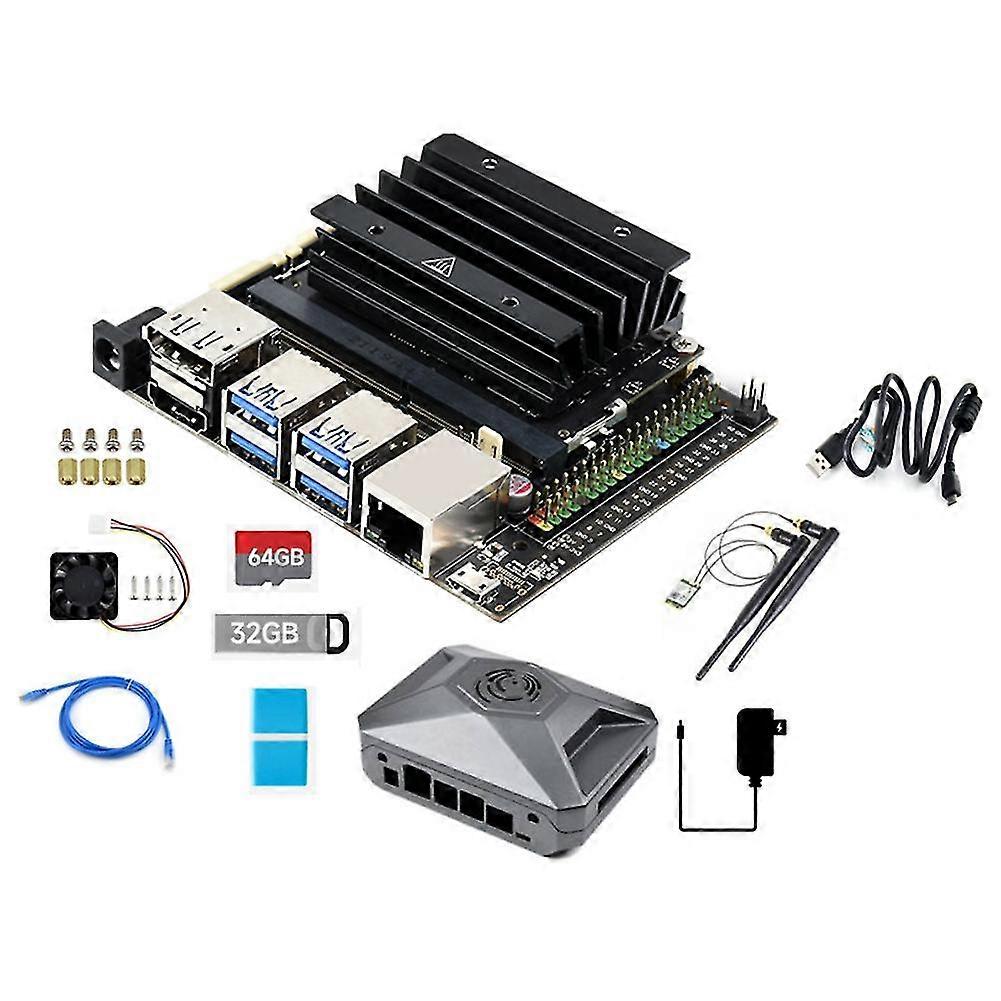 For Nano 4gb Kit Intelligence Development Expansion Kit With Nano Module Aluminum Case Us Plug