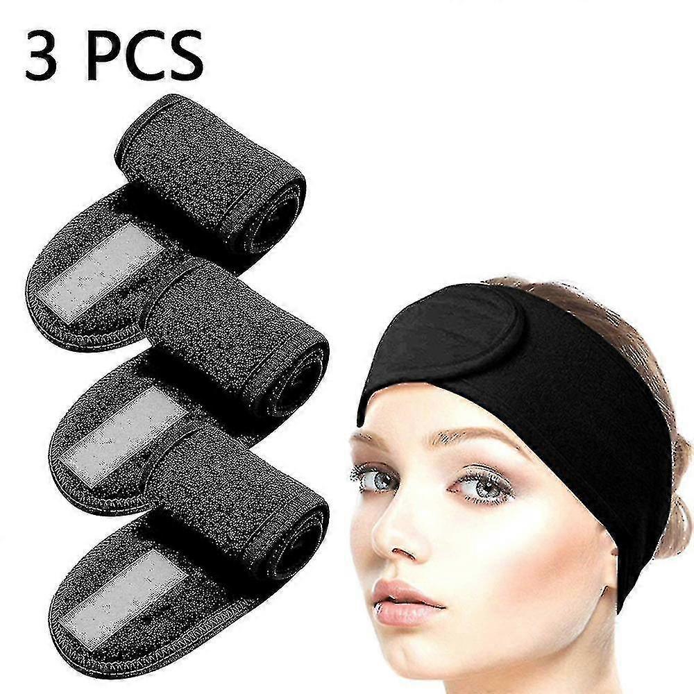 פנים ספא ראש-איפור מקלחת אמבטיה לעטוף ספורט סרט ראש טרי בד