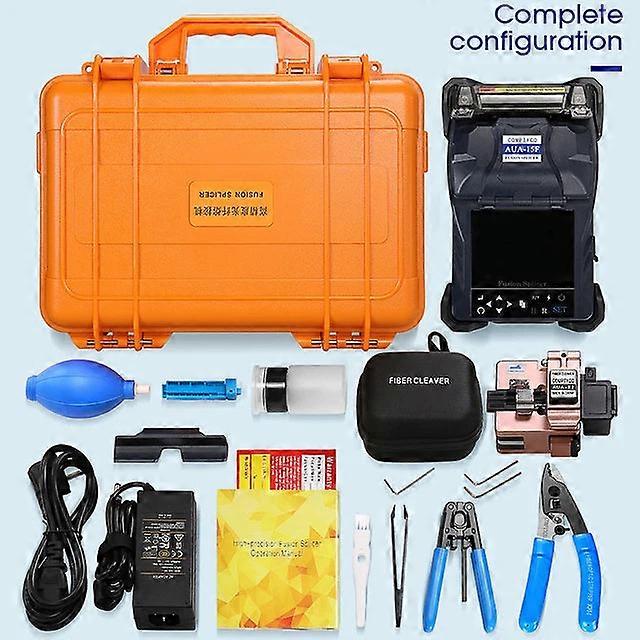High Quality A-15f Fully Automatic Mini Fusion Splicer Splicing Hin Fiber Optic Tool Set