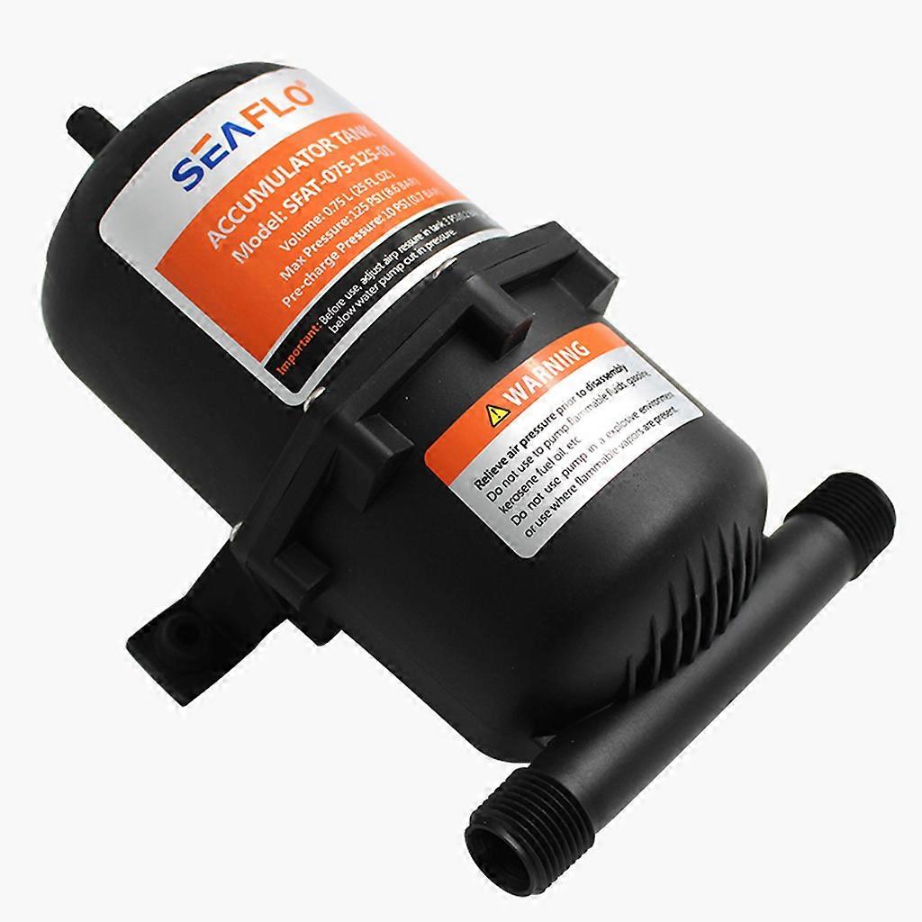 0.75 لتر 125PSI ضغط تراكم لإمداد الخزان قارب بحري RV التحكم في تدفق P