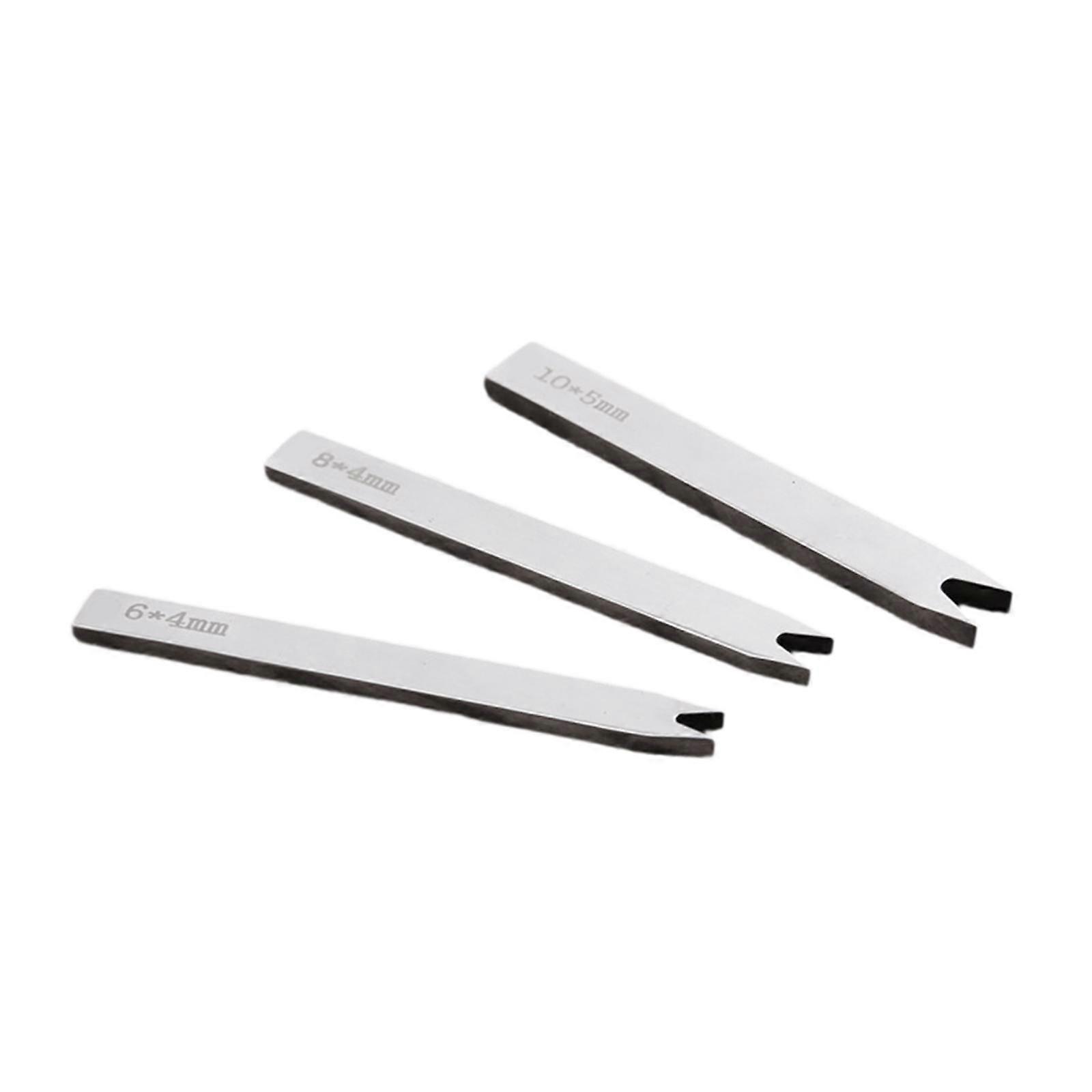 3Pcs Leather Punch Set Leather Lacing Tools for Shoes Leather Crafting Strap