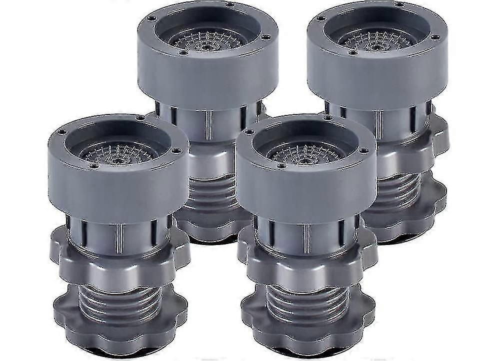 4 Pcs Adjustable Height Washing Machine Support, Anti Vibration Washing Machine Foot Pad, Noise Canc