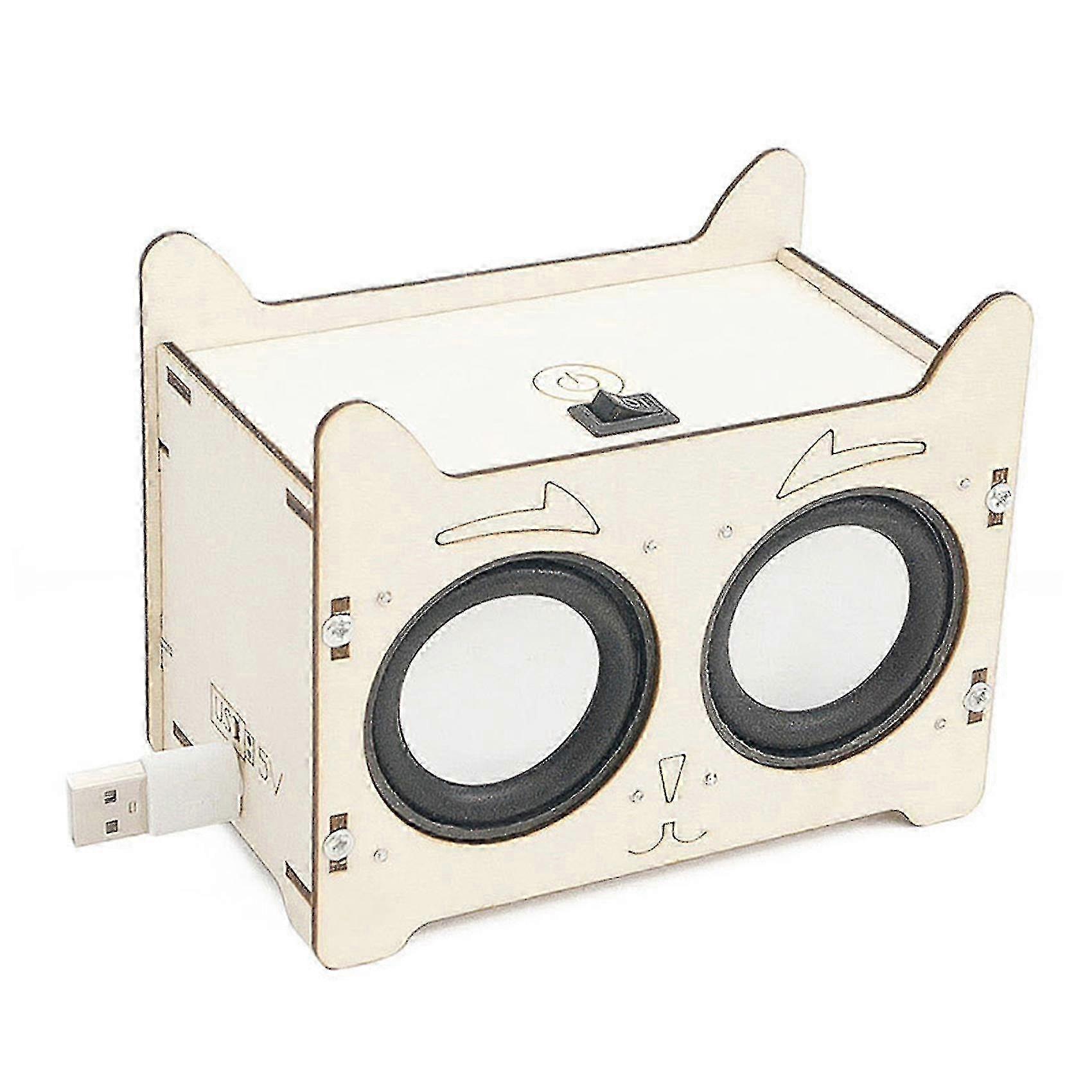 Module de haut-parleur Bluetooth sans fil bricolage Modèle de fabrication de haut-parleur Bluetooth bricolage Electronic Science Experim-B5