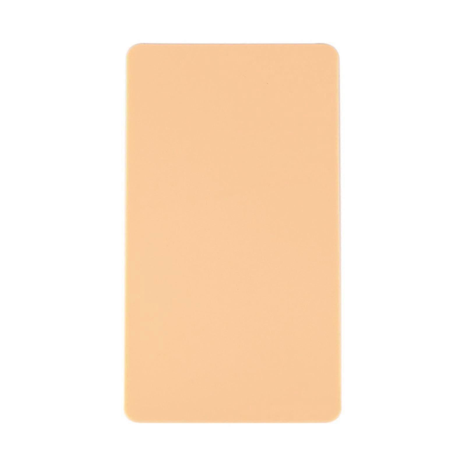 2mm Thickness Rounded Tattoo Silicone Tattoo Practice Skin 1pc