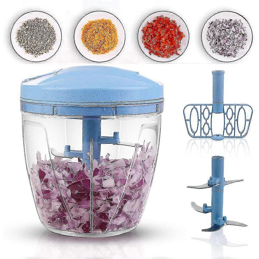 Household Hand-pulled Meat Grinder Multi-function Garlic Puree Manual Vegetable Cutter Mixer