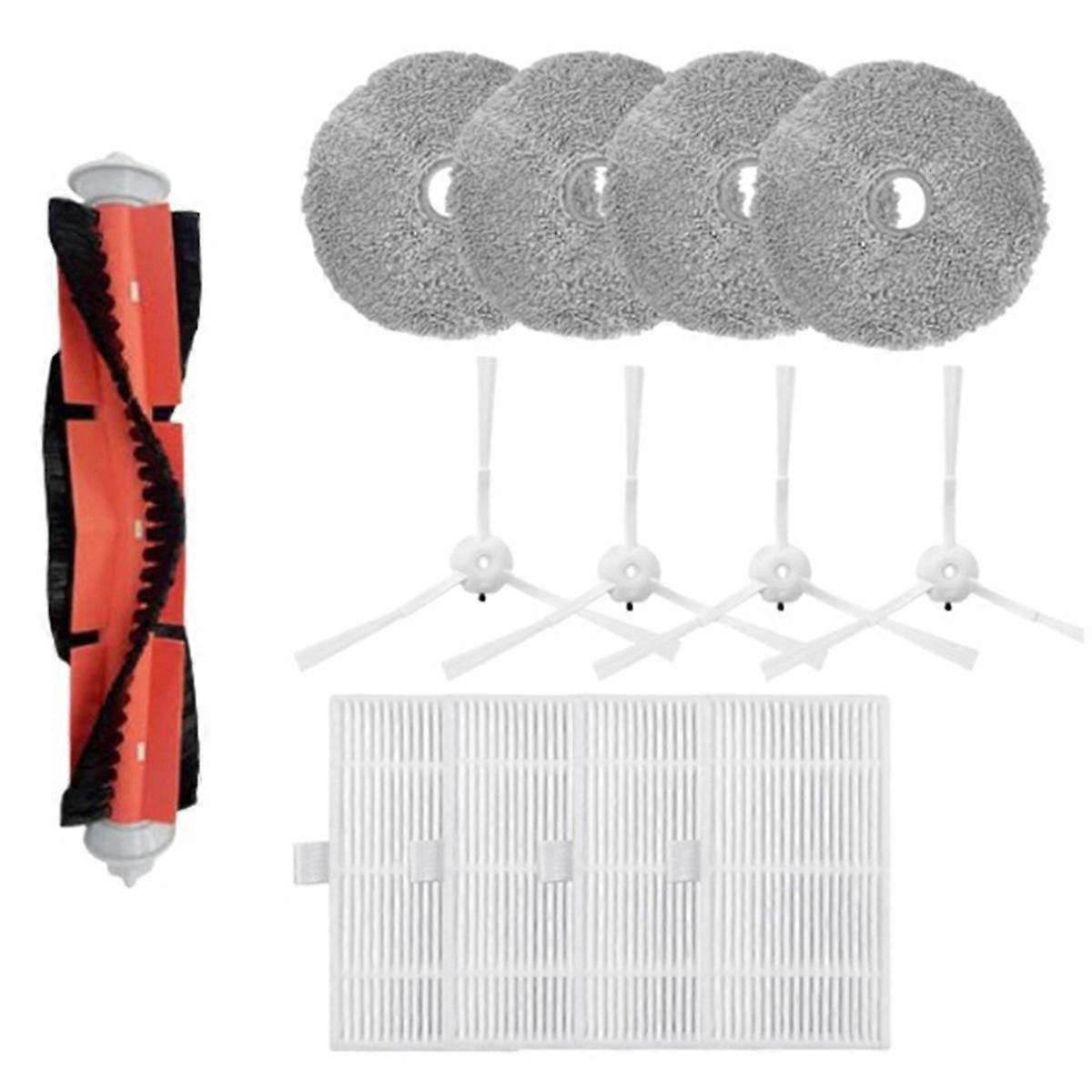 Suitable for W2 Sweeping Robot Accessories Main Brush Side Brush Filter Filter Element Rag Dust Bag