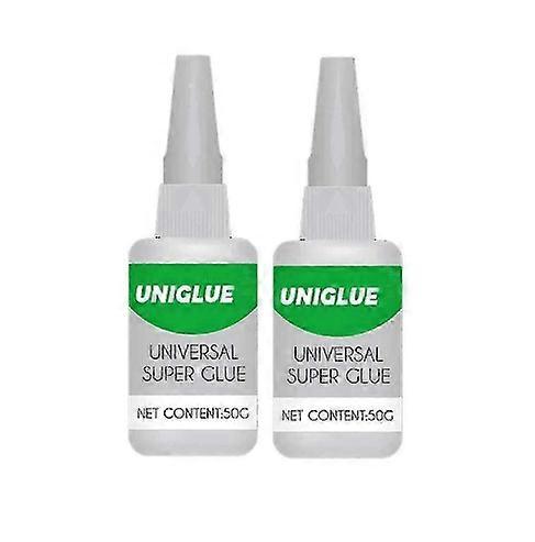 דבק, 2pc uniglue אוניברסלי סופר דבק, ריתוך דבק שמנוני חוזק גבוה, דבק מיידי אדיר, תיקון מהיר וריפוי עבור מתכות, פלסטיק, ירקן וכו '