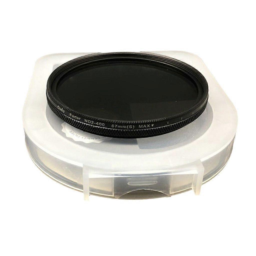 Variable Neutral Density Filter 40/43/46/49/52/55/58/62/66/72/77/82mm ND Filter