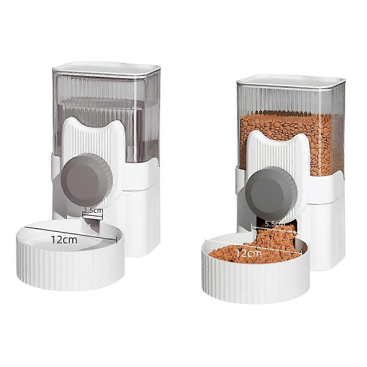 Hundefutter-Feeder Katze Automatische Fütterung Wassernapf Tierfutter-Aufbewahrungsspender