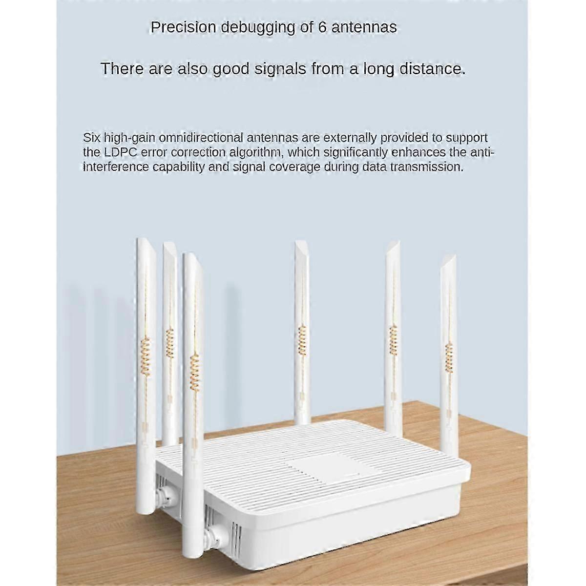 Ac 3000 Wifi-Router-Dualband-WLAN-Internet-Router, 4 x 10/100 Mbit/s Fast-Ethernet-Ports, Unterstützung