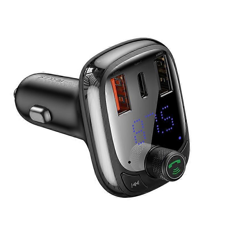 Baseus T Shaped S-13 Car Bluetooth MP3 Player FM Transmitters Car Audio Bluetooth Receivers