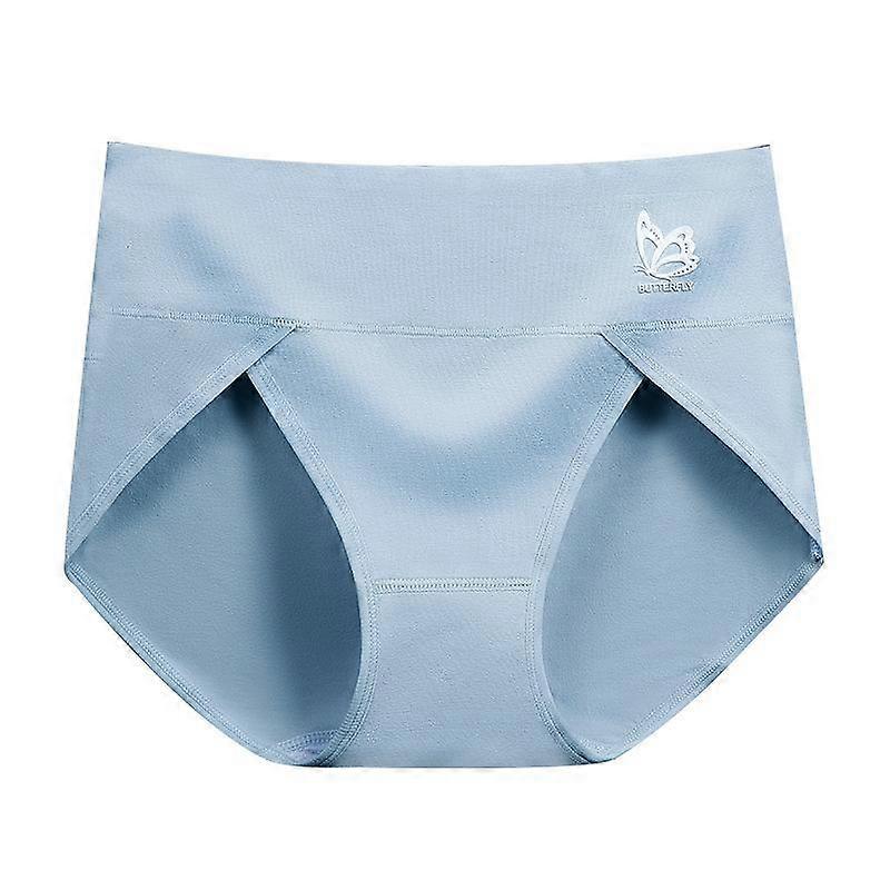 Cotton Breathable High Waisted Underwear Antibacterial Printed Women's Underwear Simple and Tight Underwear