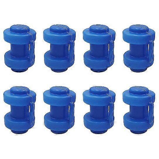 8 قطع الترامبولين الضميمة القطب كاب البلاستيك الترامبولين الساق قبعات 25mm