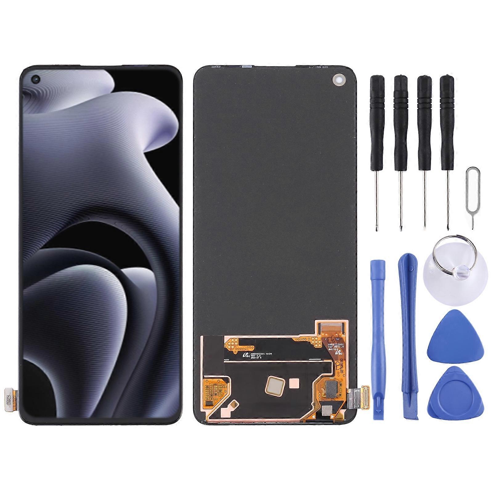 COMPATIBLE AMOLED Material LCD Screen For Realme Q5 Pro with Digitizer Full Assembly