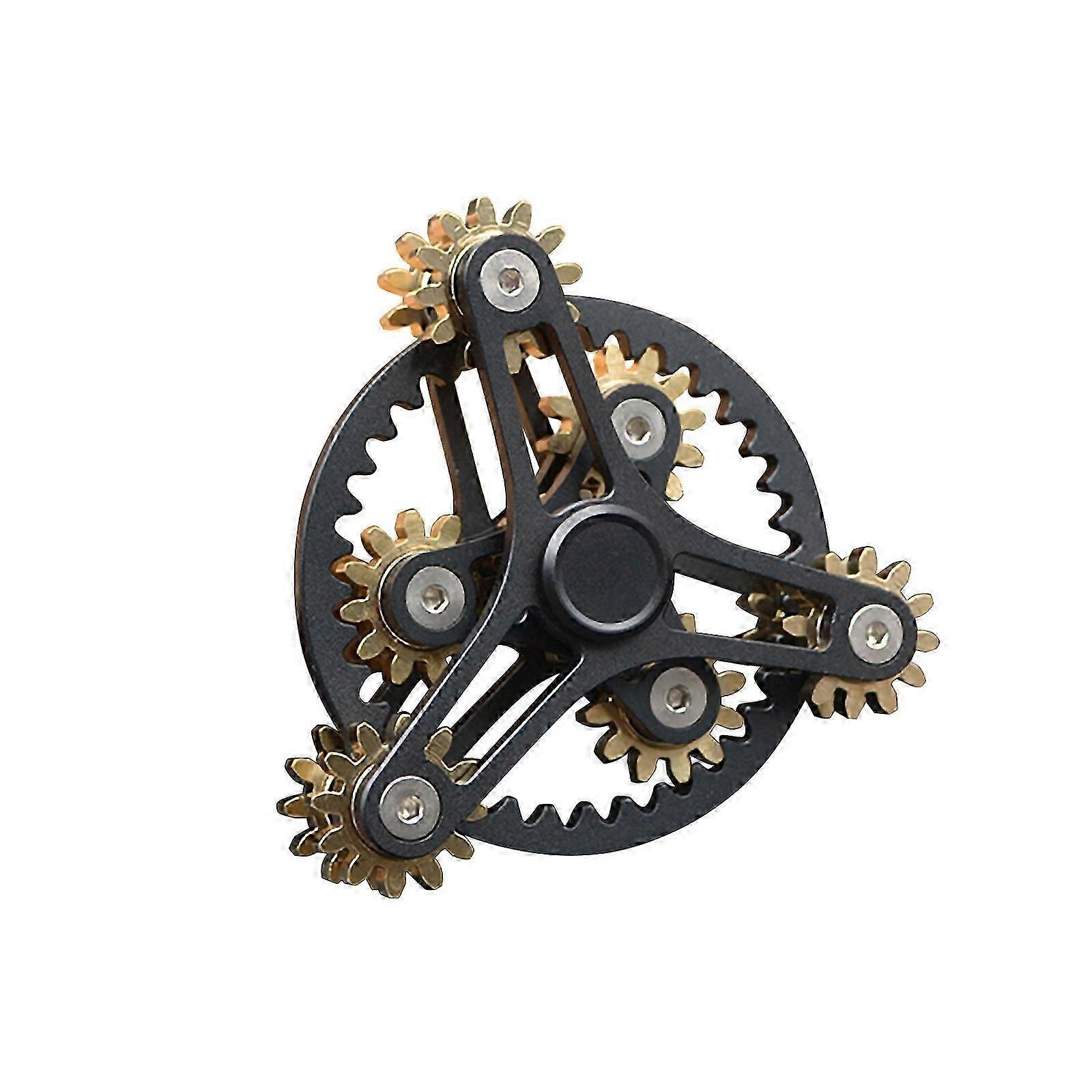 Hot Experiments Science Kits STEM Activities Learning Toys Advanced Dearing Turntable Gear Linkage Manual Rotating Fingertip Top Toy  183
