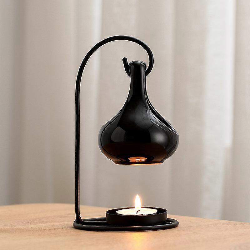 Creative Aromatherapy Burner Ceramic Incense Holder for Home Decor, Decorative Essential Oil Diffuser, 4-Inch, Modern Style