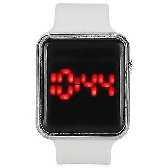 Orologio da polso con cinturino in PU con display elettronico semplice per il tempo libero Casual Wriatwatch, per uomini e donne