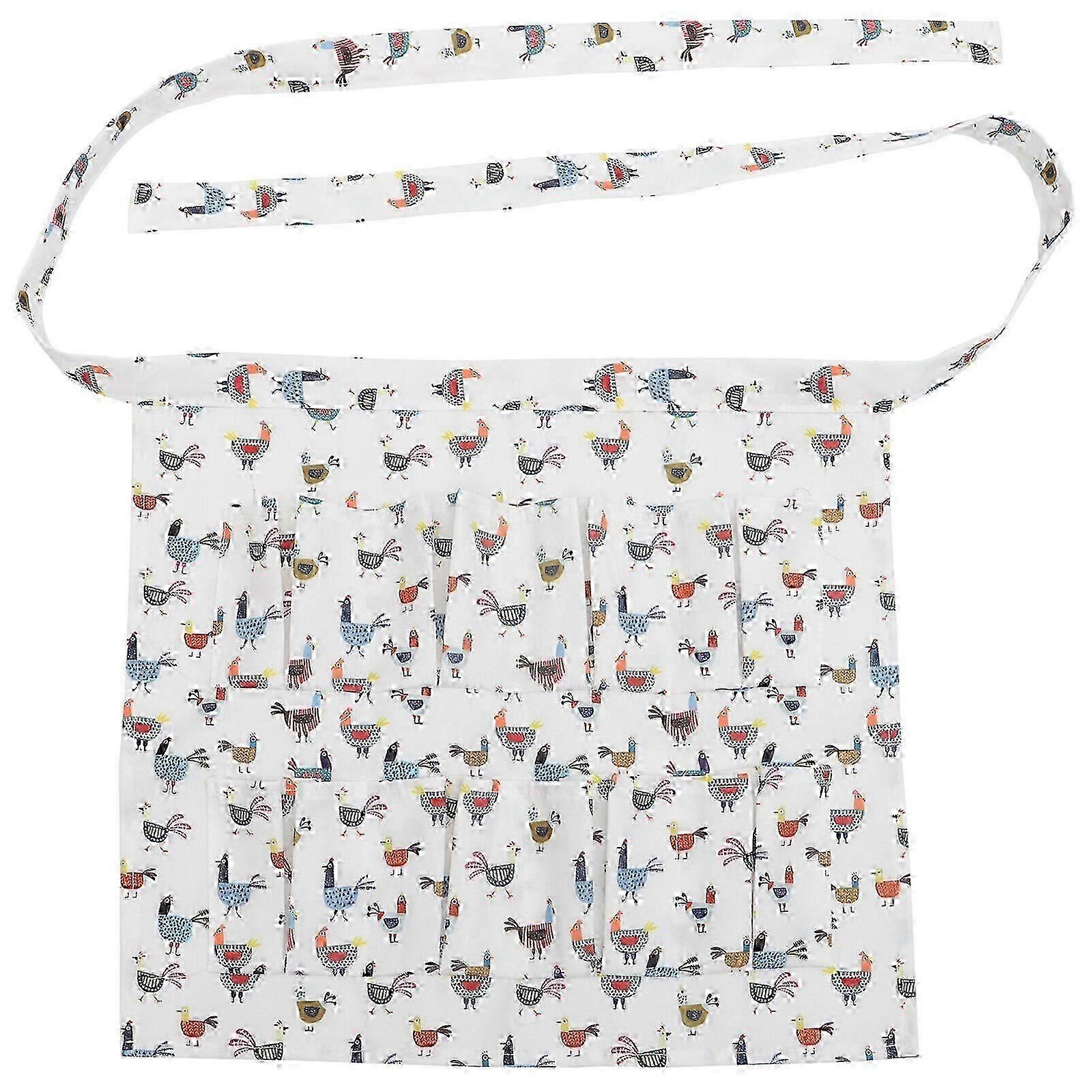Creative Eggs Gathering Apron Cloth Duck Eggs Hen Eggs Apron With Pockets
