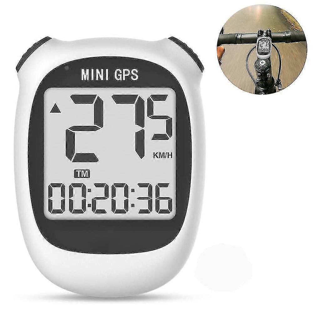M3 Mini Gps Bike Computer, Wireless Bike Odometer And Speedometer