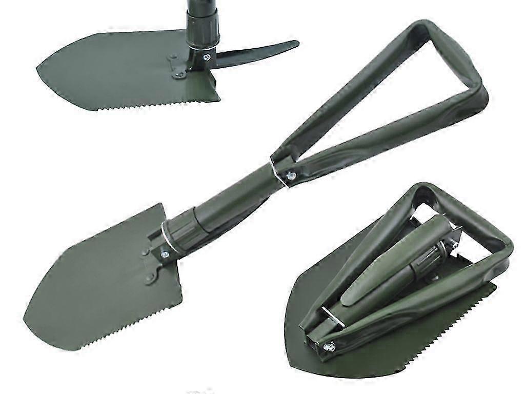 Folding Camping Shovel with Carbon Steel Handle for Backpacking