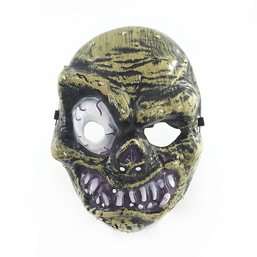 カーニバルコスチュームハロウィンLED光る小道具4色リーベットマスクホット面白い怖いおもちゃスタイルFF