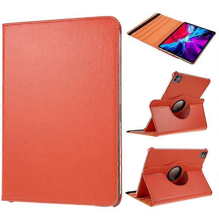 Compatible For iPad Pro 11 (2024) Case Rotating Stand PU Leather Protective Cover