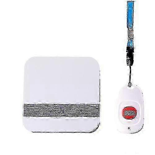 Botao Wireless Incoming Call Alarm Care Pager (1 Set, White)