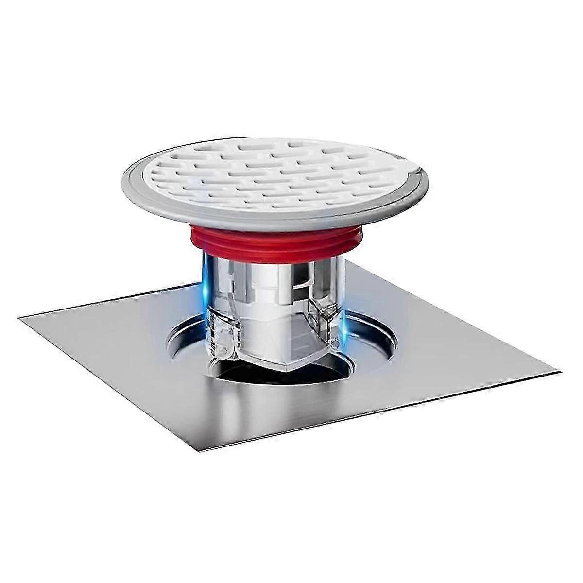 Shower Floor Drain Backflow Preventer-One Way Valve, Sewer Anti-Odor Cover (Installation : 32-75mm/