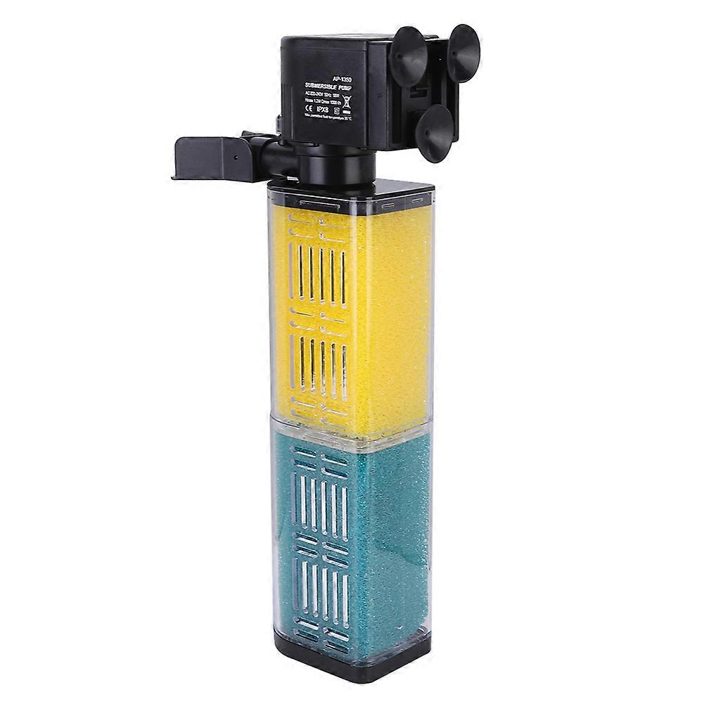 CN220V 18W 3 in 1 Internal Fish Tank Filter with Oxygen Increase