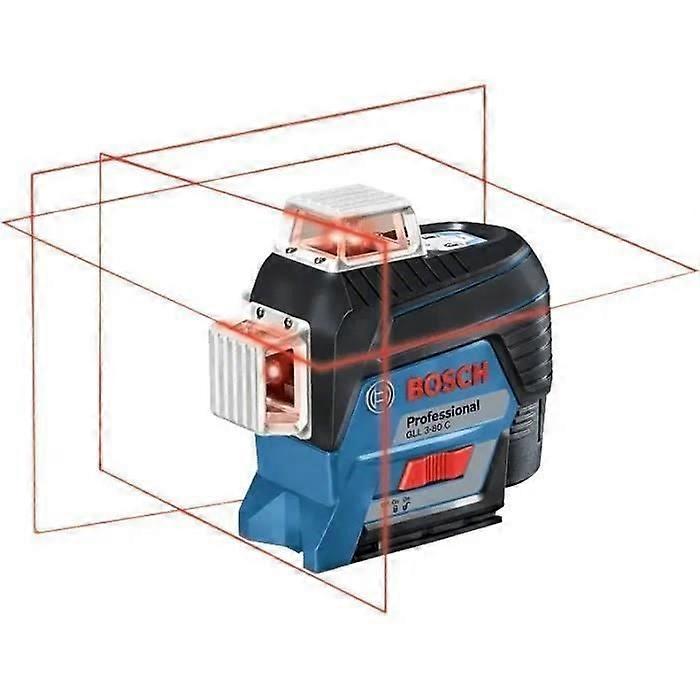 Lignes laser - BOSCH - GLL 3-80 C - 3 lignes 360° - Batterie 12V - Précision 0,2 mm