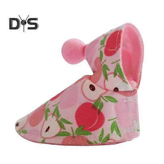Parrot Clothes with Fasten Tape Closure Winter Bird Shawls Keep Your Pet Warm Cartoon Printing Outdoor Walking Pet Protection Poncho