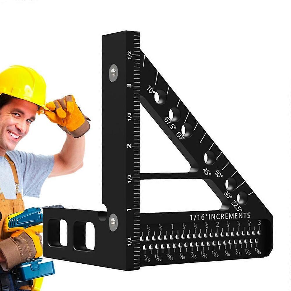 Multi-Angle Ruler for Woodworking, 3D Multi-Angle Measuring Ruler, Carpenter Square Measuring Scribing Tool | Multi-Angle Measuring Tool