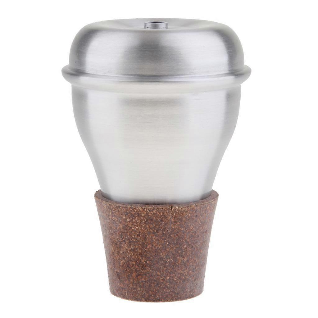Trompette d’entraînement en aluminium Mute Silencieux droit pour instrument à vent