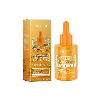 Vitamin C Kurkuma Gesichtsöl - Aufhellend, feuchtigkeitsspendend, Antioxidantien
