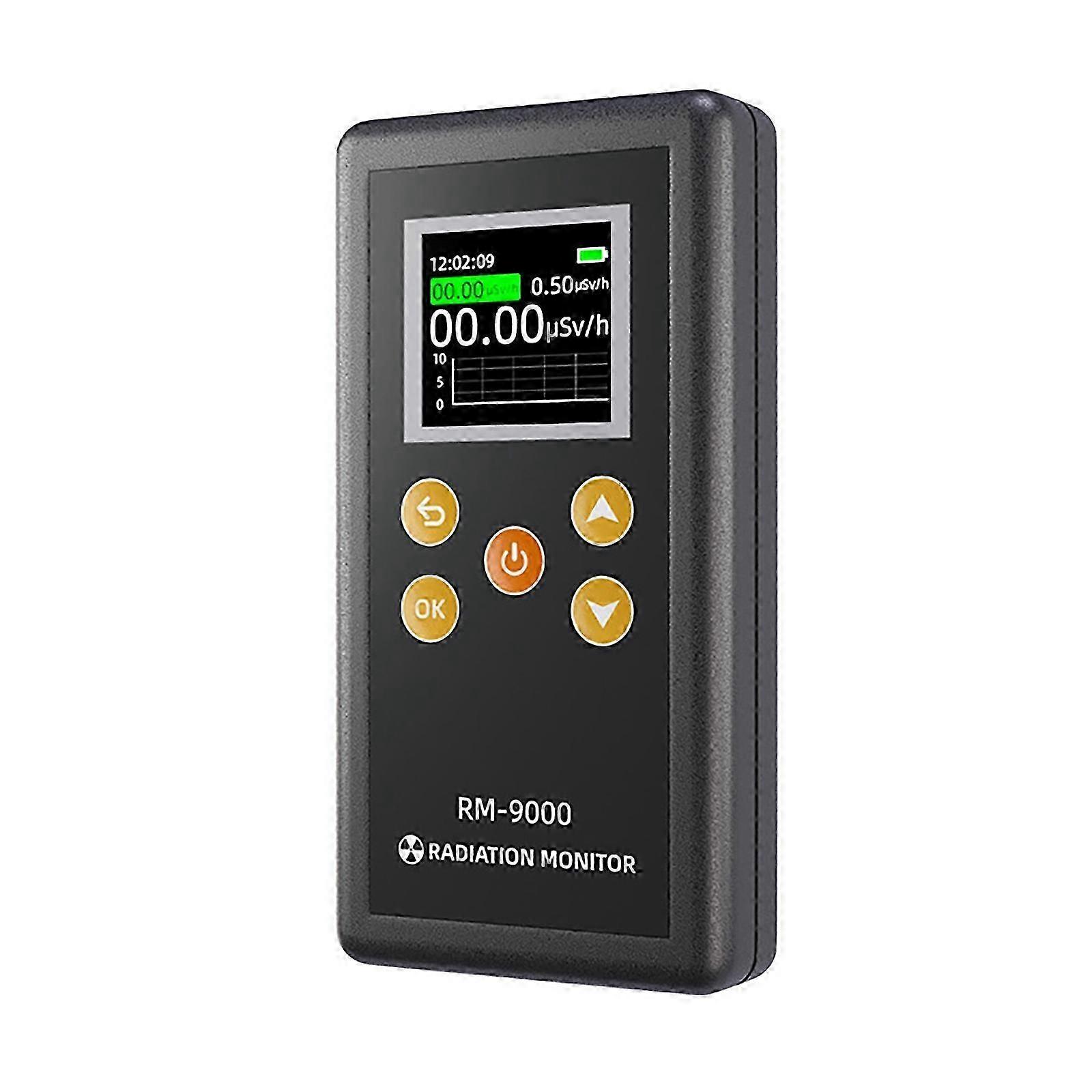 LCD Nuclear X Ray Radiation Detector Geiger Counter Electromagnetic Tester FP