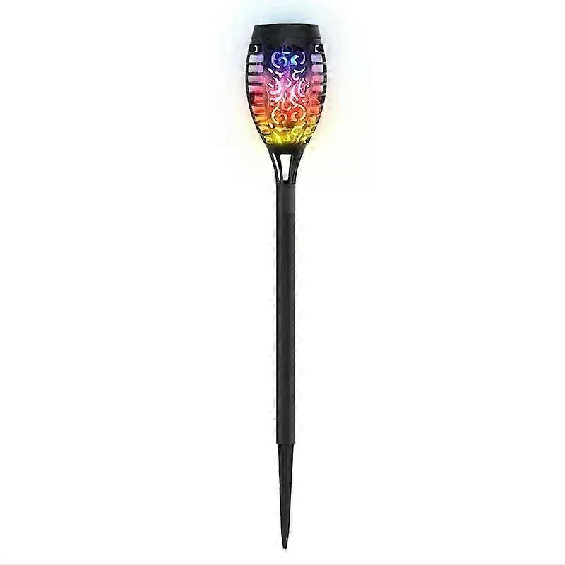 Solar Flame Torch Lights Flickering Light Waterproof Garden Decoration Outdoor Lawn Path Yard Patio Floor Lamps