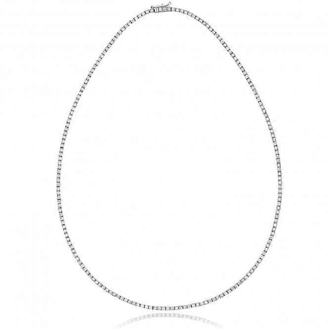 Diamond Jewellery 18ct White Gold Necklace NDQ806W/FG4