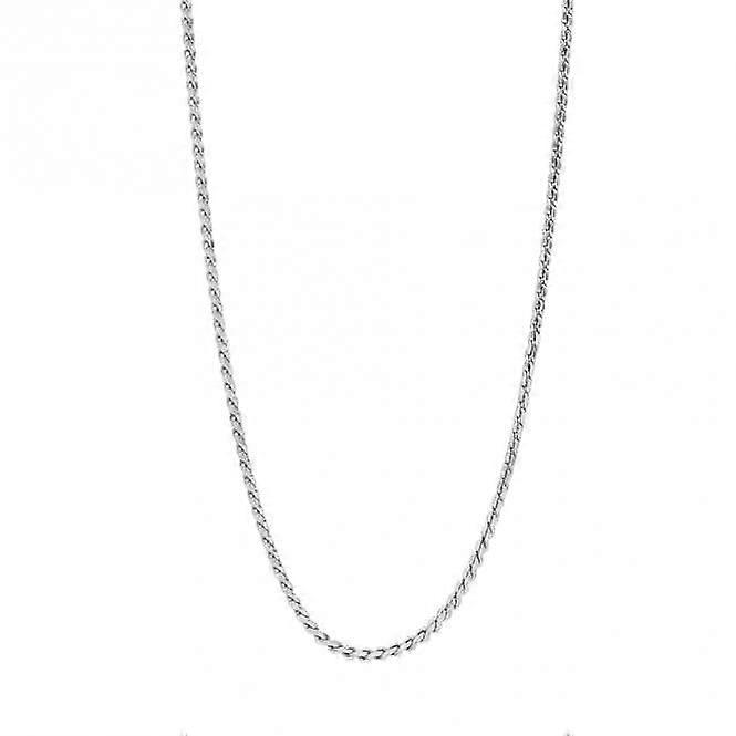 Sterling Silver Twisted Box Chain N4592
